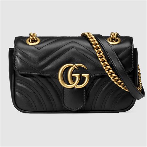 gucci marmont clutch black|gucci gg marmont mini.